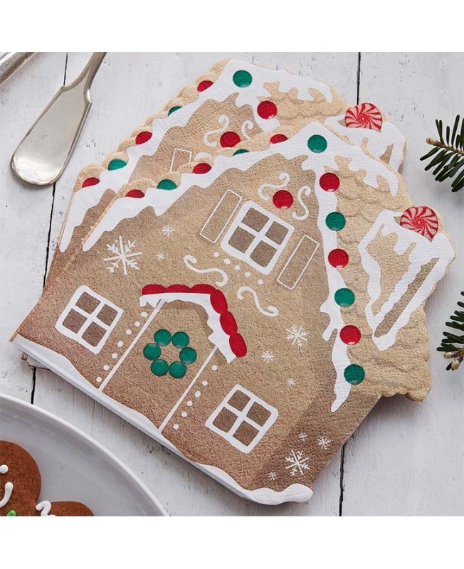 Serviettes de Noël Maison en Pain d'Épice