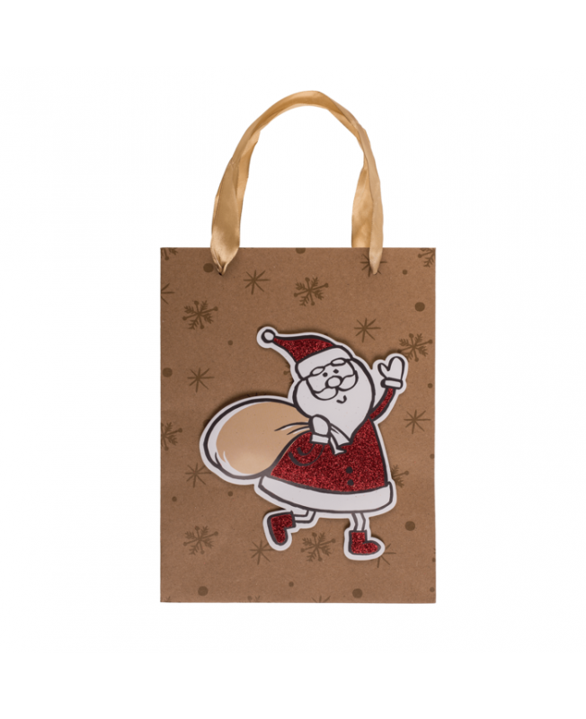 Sac cadeau de Noël kraft