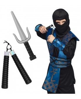 Set armes de ninja 2 pièces