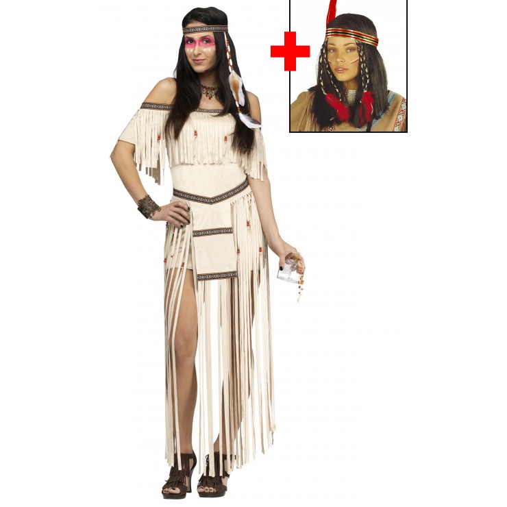 Indienne moon dancer + Perruque