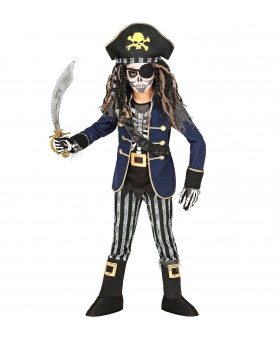 Costume squelette pirate enfant