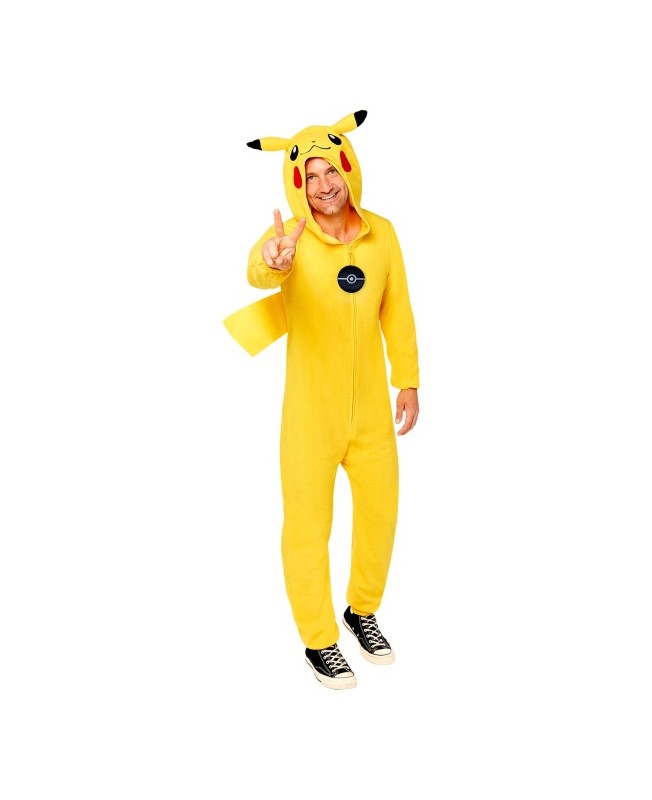 Déguisement Pikachu adulte