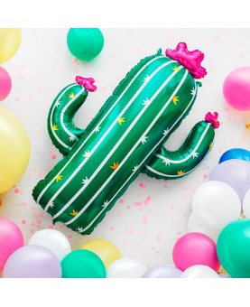 Ballon mylar cactus