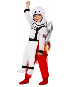 Déguisement astronaute avec fusée enfant