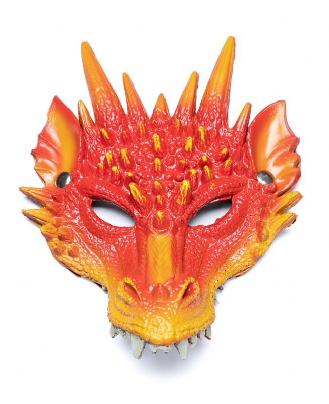 Masque dragon rouge enfant