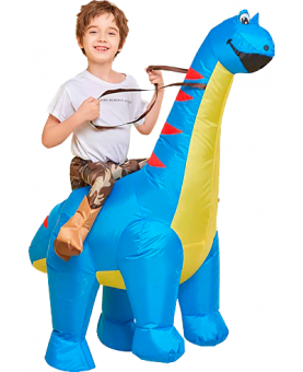 Costume gonflable Diplodocus pour Enfants
