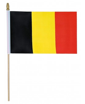 Drapeau de la Belgique 14 x 21 cm