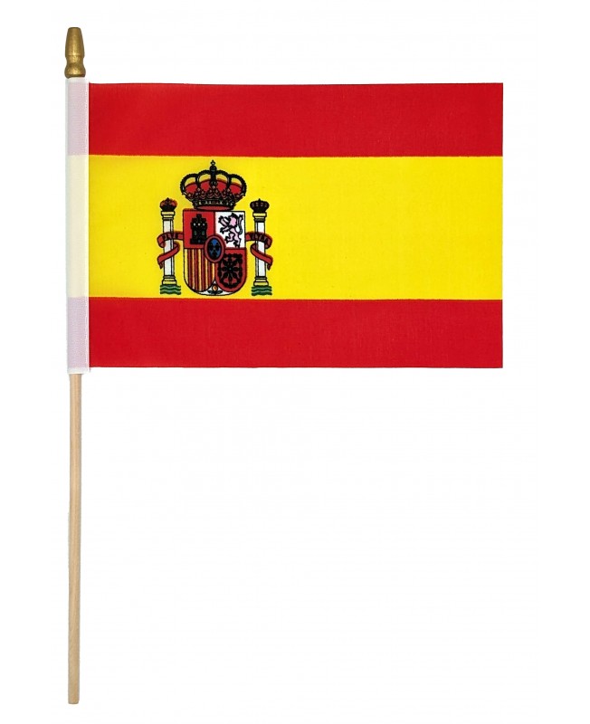 Drapeau de la l'Espagne 14 x 21 cm