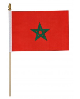 Drapeau du Maroc 14 x 21 cm