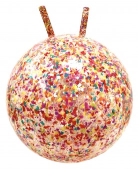 Ballon sauteur confettis Ratatam