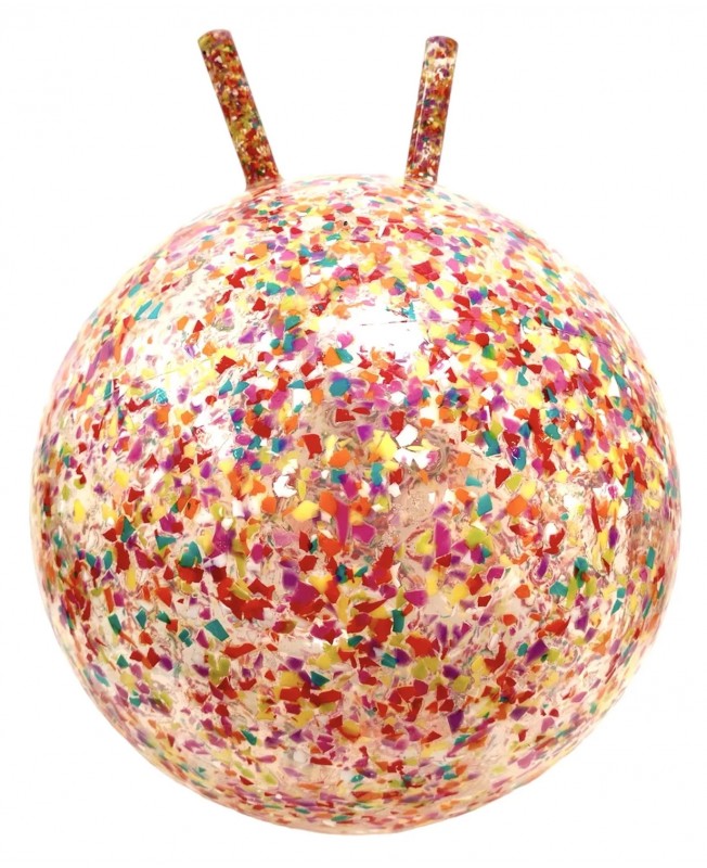 Ballon sauteur confettis Ratatam