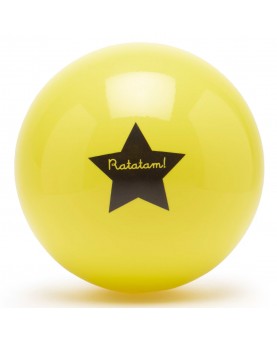 Ballon jaune uni 22 cm Ratatam