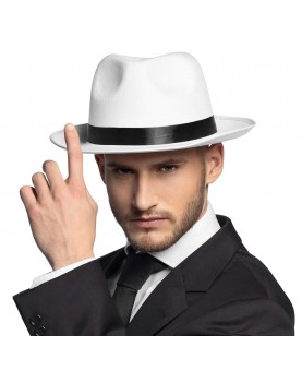 Chapeau Mafia Blanc