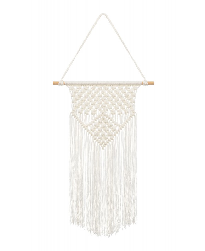 Macramé blanc