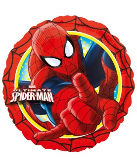 Ballon rond ultimate Spider-man