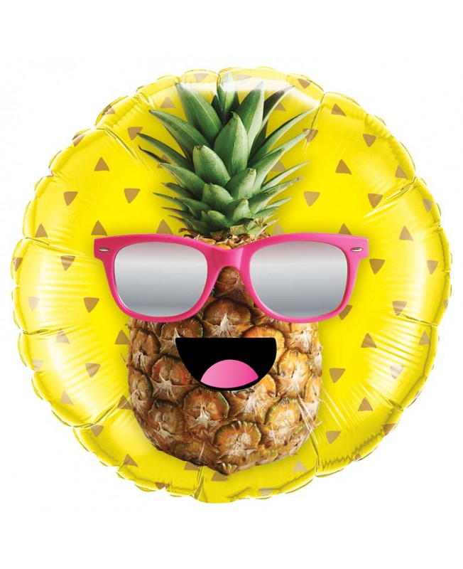 Ballon cool ananas 45 cm