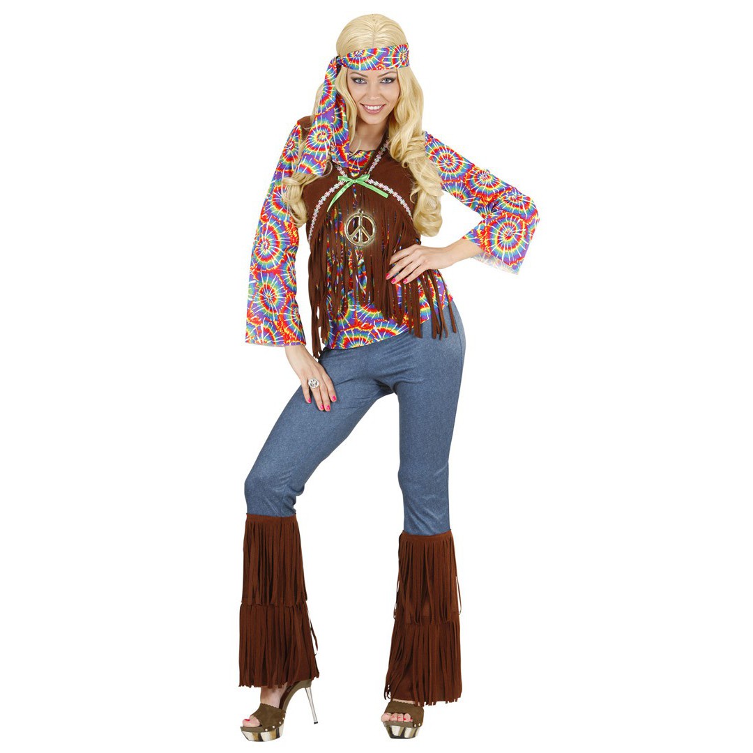 Femme hippie psychédélique