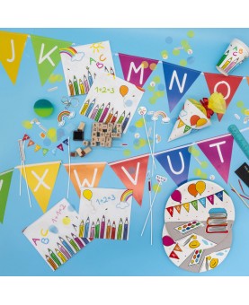 20 Serviettes Vive l'école