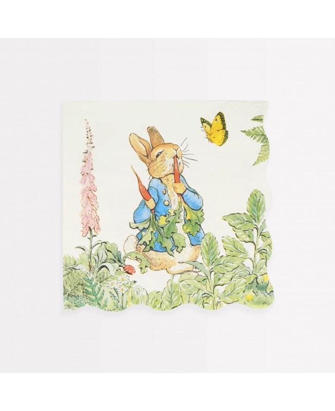Grandees Serviettes Pierre le Lapin