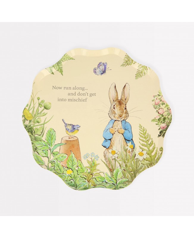 Petites Assiettes Pierre le Lapin x8