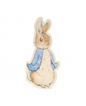 Serviettes Pierre le Lapin x20