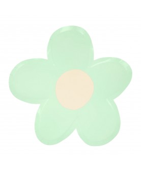 Assiettes en Forme de Fleurs