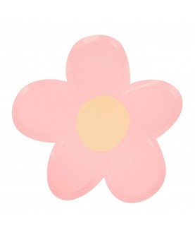 Assiettes en Forme de Fleurs