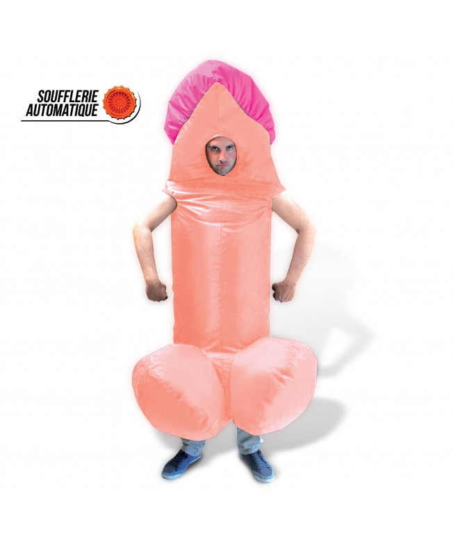 Costume Zizi Gonflable : Super Kékette
