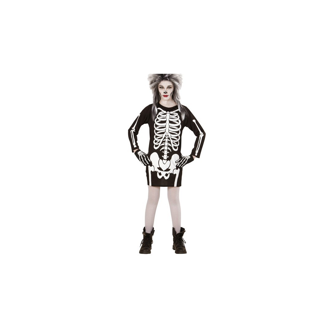 Robe squelette enfant