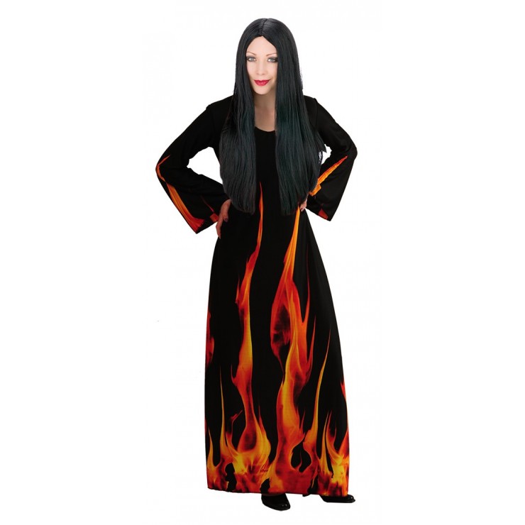 Robe enflammée