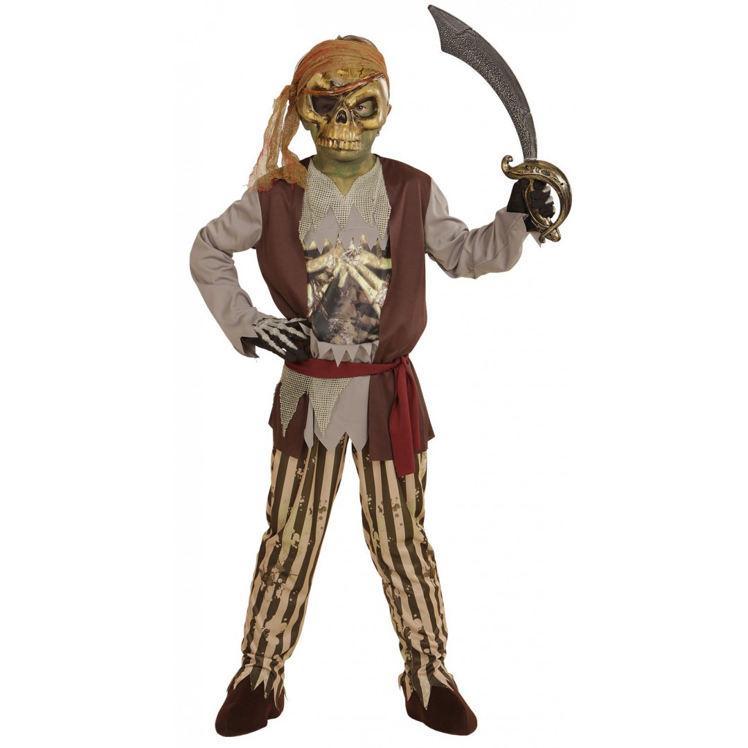 Costume pirate zombie enfant