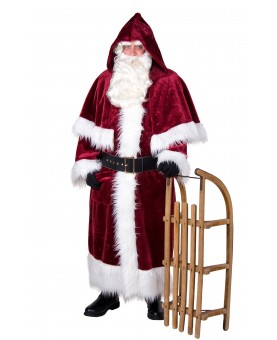 Costume de père Noël peluche