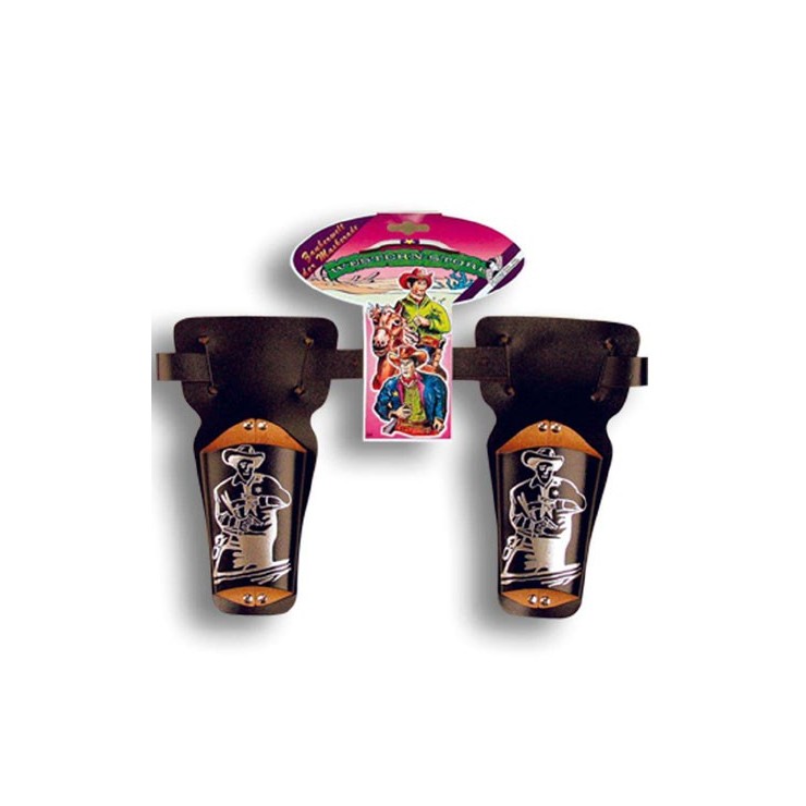 Double holster western enfant