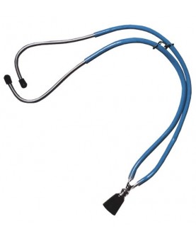 stethoscope bleu
