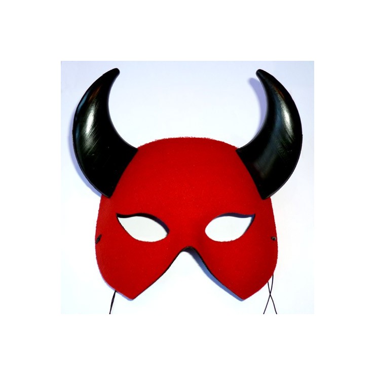 Loup diable rouge