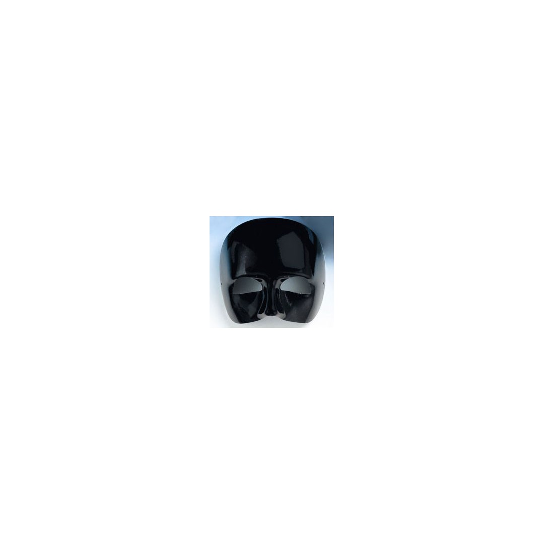 Demi-masque noir Viveur