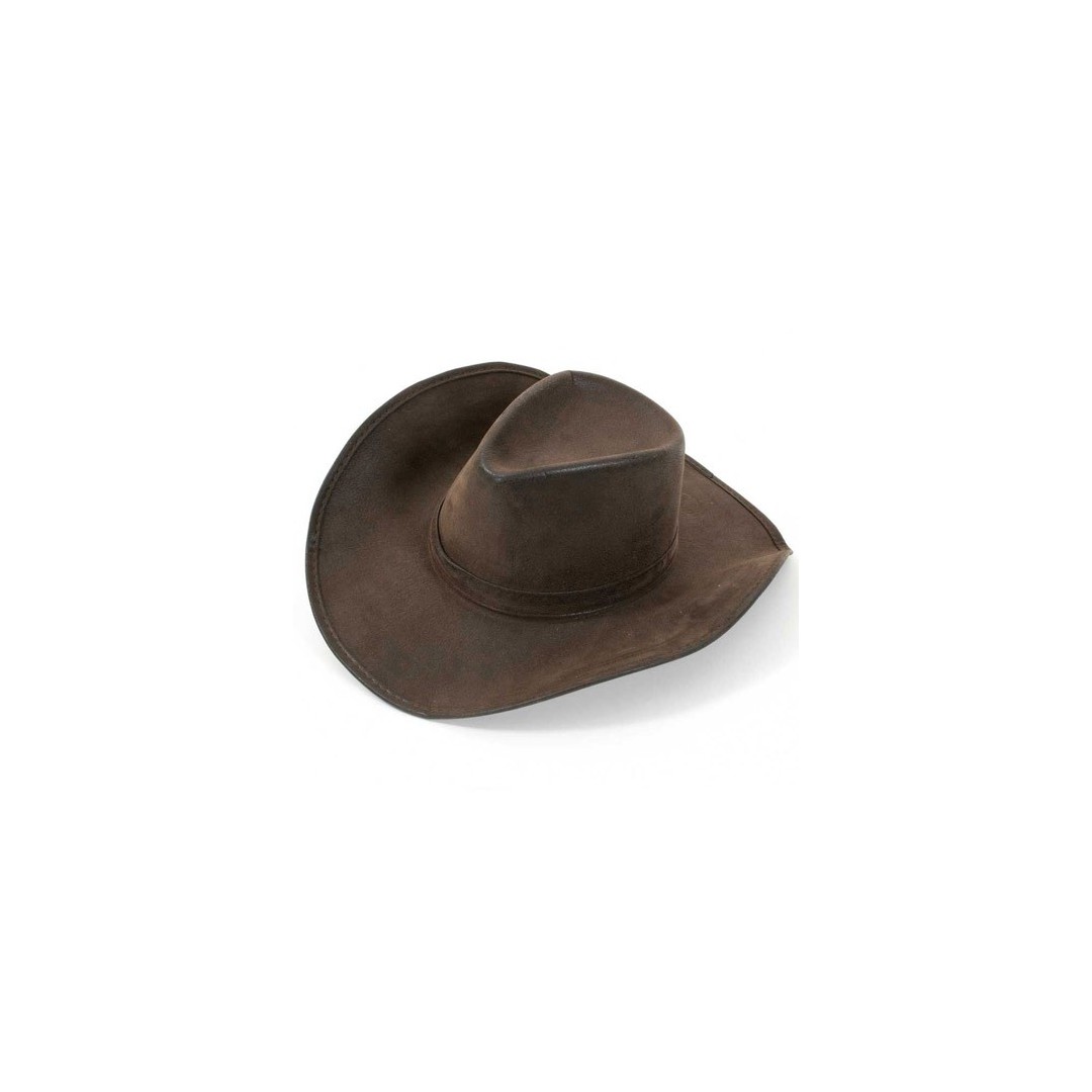 Chapeau Cowboy aspect cuir