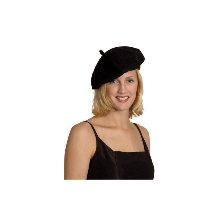 Béret basque noir