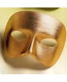 Demi-masque Casanova doré
