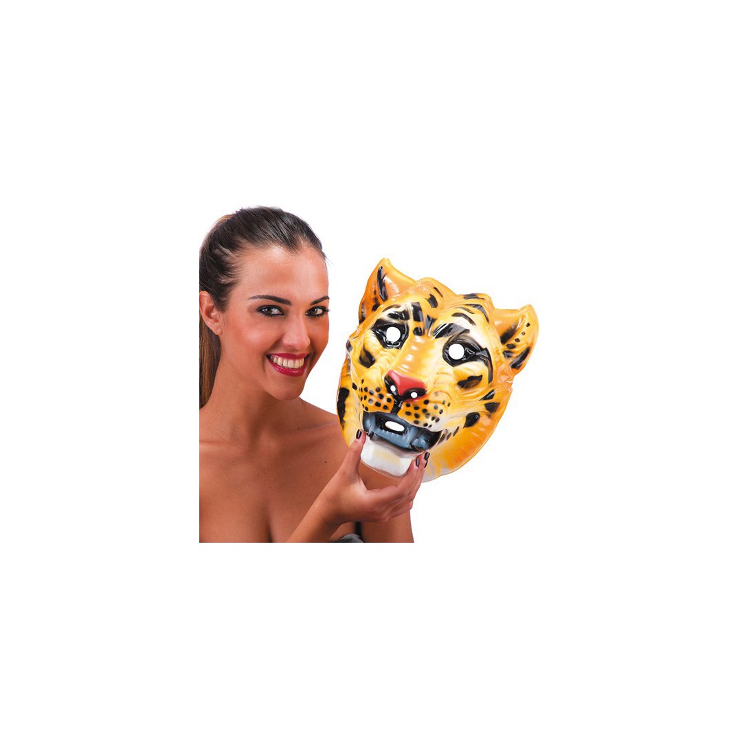 Masque tigre plastique