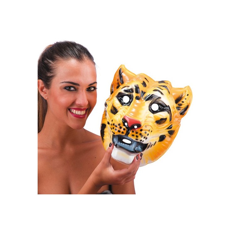 Masque tigre plastique