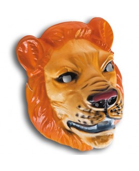 Masque lion plastique