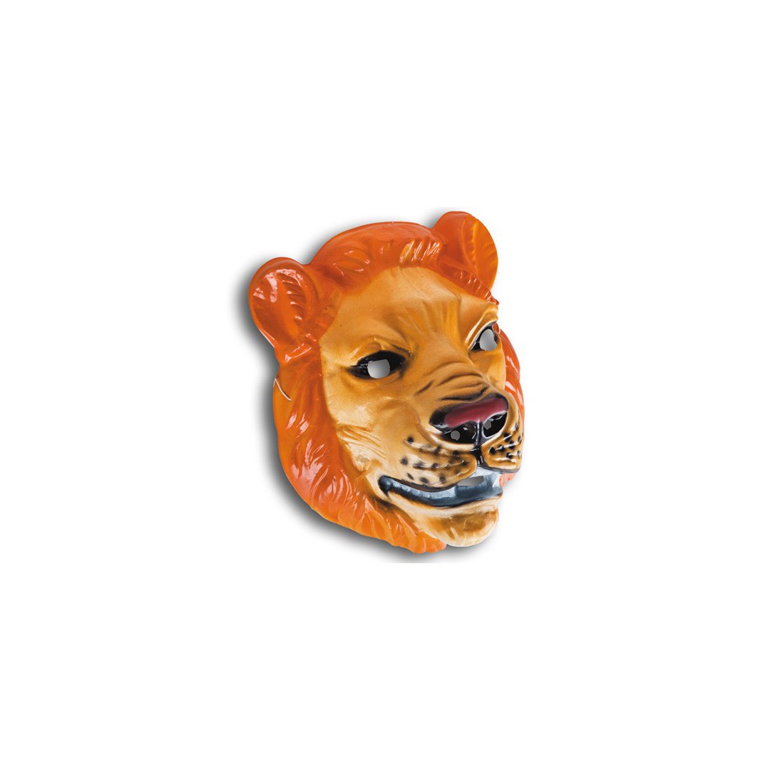 Masque lion plastique