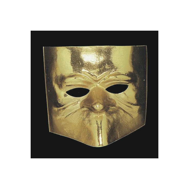 Masque bautta doré
