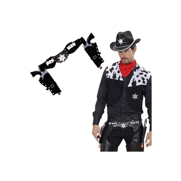 Double holster cowboy