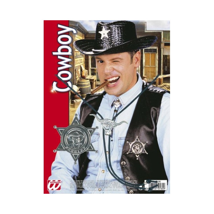 Set cowboy sheriff