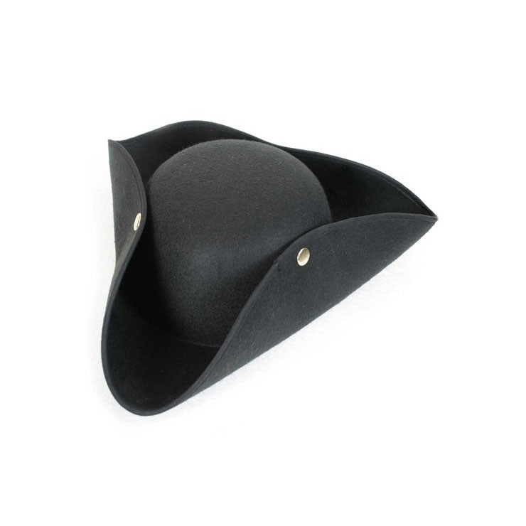 Tricorne pirate noir