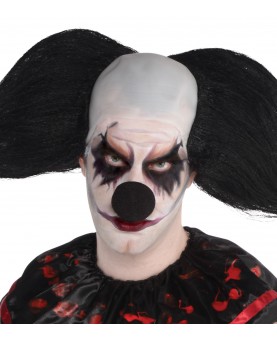 Nez noir clown démoniaque