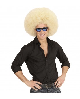 PERRUQUE AFRO FEMME BLONDE - Votre magasin de costumes en ligne