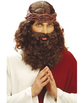 Perruque et barbe Jésus